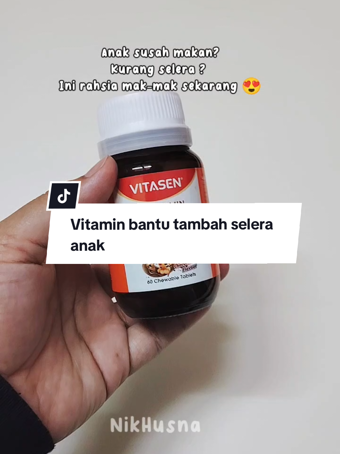 Penyelamat masa anak tengah kurang selera makan, sangat membantu 🌸 #multivitamin #lysine #vitaminanak #vitaminanaksusahmakan #pickyeater 