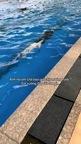 Em xuống nước hoài đấy thôiiiii #boiloi #hocboi #swimming #thethao #xuhuong 