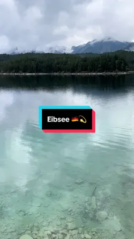 would you swim here ? Eibsee 🏞️😍 #eibsee #zugspitze #Hiking #nature #dadlore 