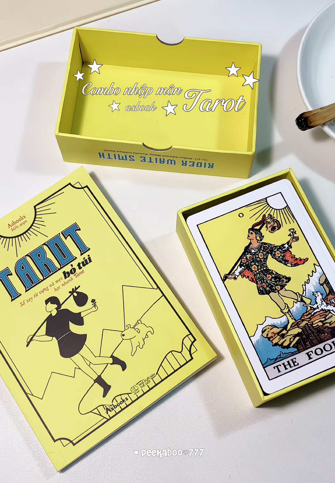 Newbie mún tìm hỉu tarot thì tui recommend combo nì nhaa #tarotbotui #combotarotcoban #rws #tarotviethoaasbooks #viralvideo 