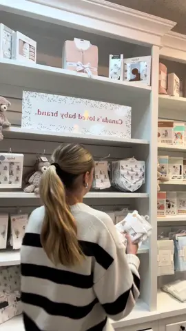 A little restock magic in our flagship! 💕💕 #lulujo #canadianbusiness #babyessentials #babyshop #babygifts 