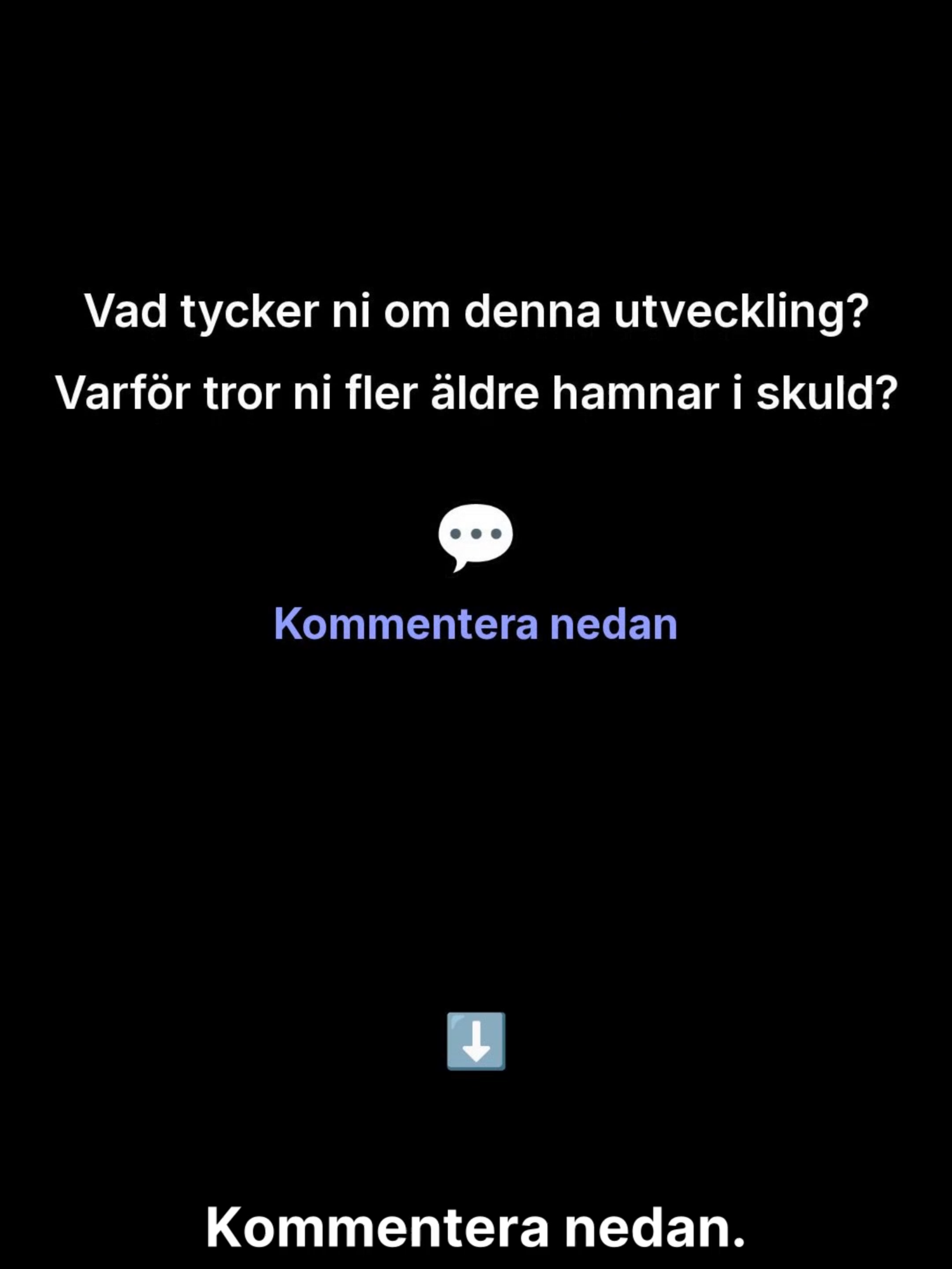 Äldre över 65 blir allt mer skuldsatta. 🤷‍♂️Allt fler pensionärer får inkassokrav – nästan 15 % av alla nya krav riktas till personer över 65 år. Samtidigt som antalet nya krav minskar, växer det totala skuldberget och fler ärenden ligger kvar länge utan att lösas. Vad ligger bakom utvecklingen och vad riskerar vi? Skriv gärna vad du tycker! #skuld #pensionärer #inkasso #ekonomisktryck #över65år #privatekonomi #hållkollpåkronan