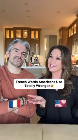 When Americans think they’re speaking French 😅🇫🇷  #thefrenchranch #fabienandkeisha #learnfrench #learnenglish #LanguageLearning 