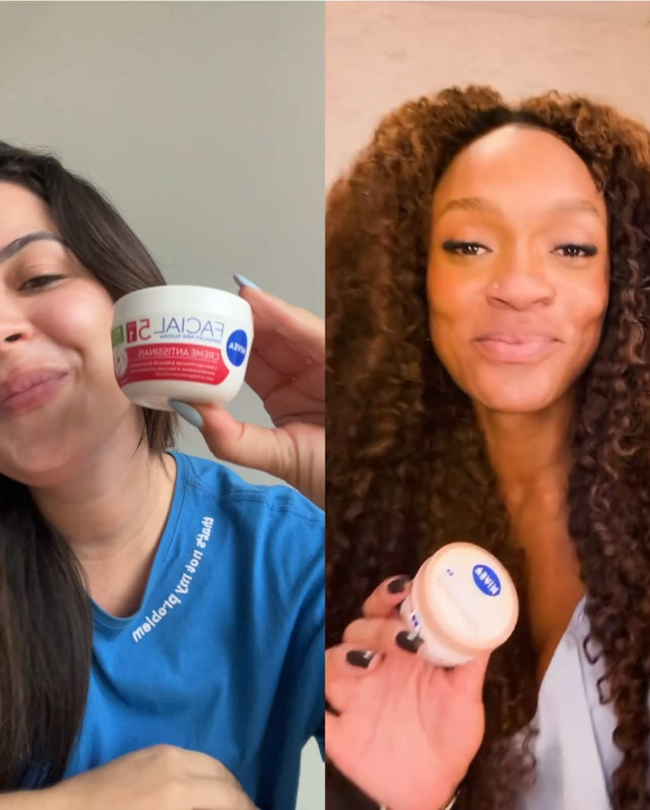#dueto com @NIVEA Brasil @NIVEA Brasil #NIVEATaNaCara 