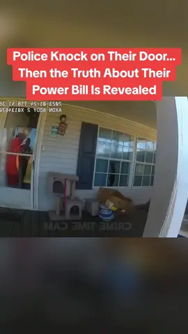Police Knock on Their Door… Then the Truth About Their Power Bill Is Revealed #cops #policeoftiktok #bodycam 