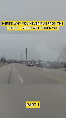 Here’s Why You Should NEVER Run From the Police — Proves It #Bodycam #Cops #Police #Foryou 