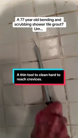 This little crevice cleaner comes in handy. I find uses for it that I ordinarily wouldn’t think of. #crevicecleaningbrush #householdcleaning #cleaningtools #groutcleaning @Brushpro 