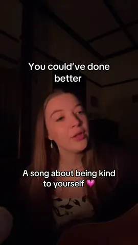A song to remember to be kind to yourself 💗 #singersongwriter #nzsingersongwriter #originalmusic #smallartist #singing 