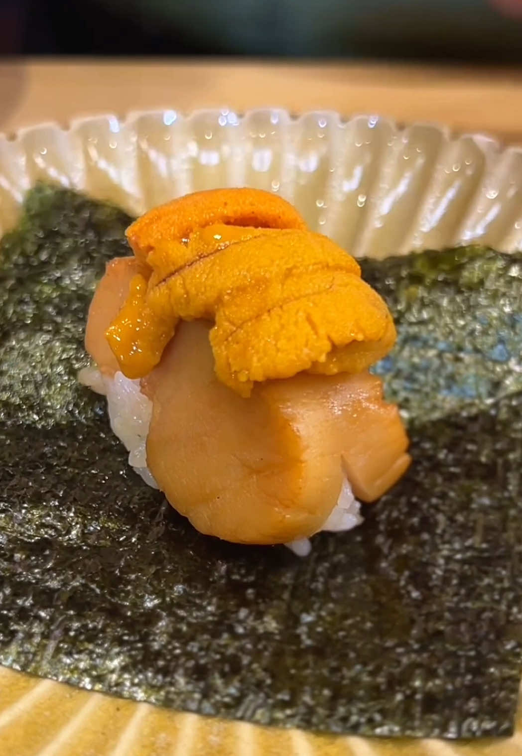 Butter Soy Sauce Pen Shell Sushi – Unbelievable Flavor! #sushi 
