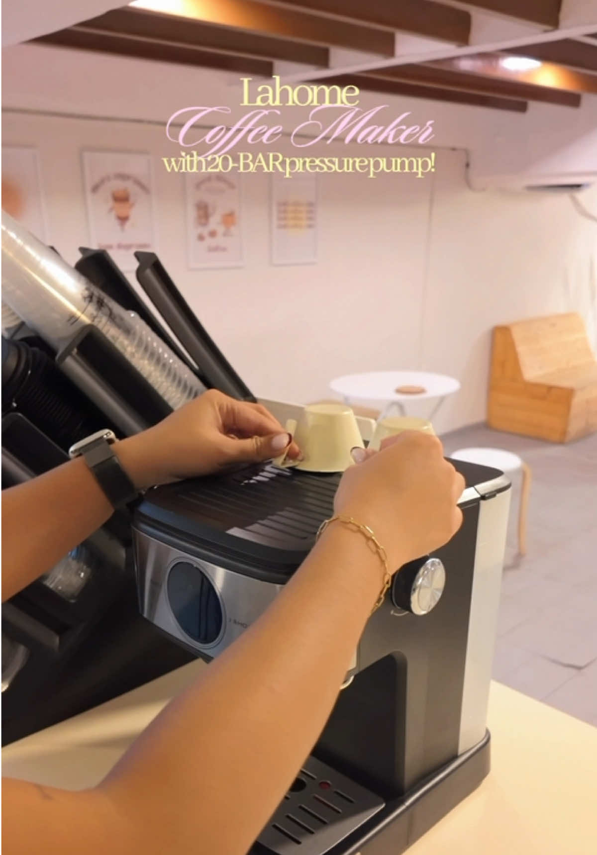 here’s why I bought this Lahome coffee maker! ☕️ at super love ko talaga ngayon to! super worth it 🥰  #LaHome #lahomecoffeemachine #espressomachine #coffeemaker #affordable 