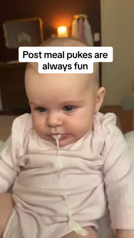 Row always enjoys her boobie meals, even if they end like this 😂 #babyspitup #breastfedbabyprobs #breastfeedingjourney #breastfeeding #MomsofTikTok 