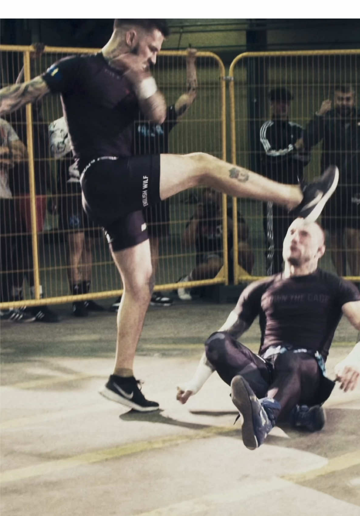 King of the Streets Fight Club goes HARD! 😳 #kots #wrestling #muaythai #boxeo 