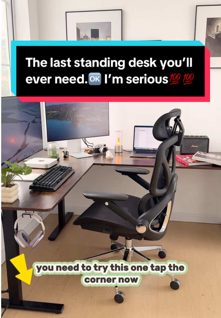The last standing desk you’ll ever need.🆗 I’m serious💯💯 #electricdesk #standingdesk #adjustabledesk #tiktokshopblackfriday #electritable 