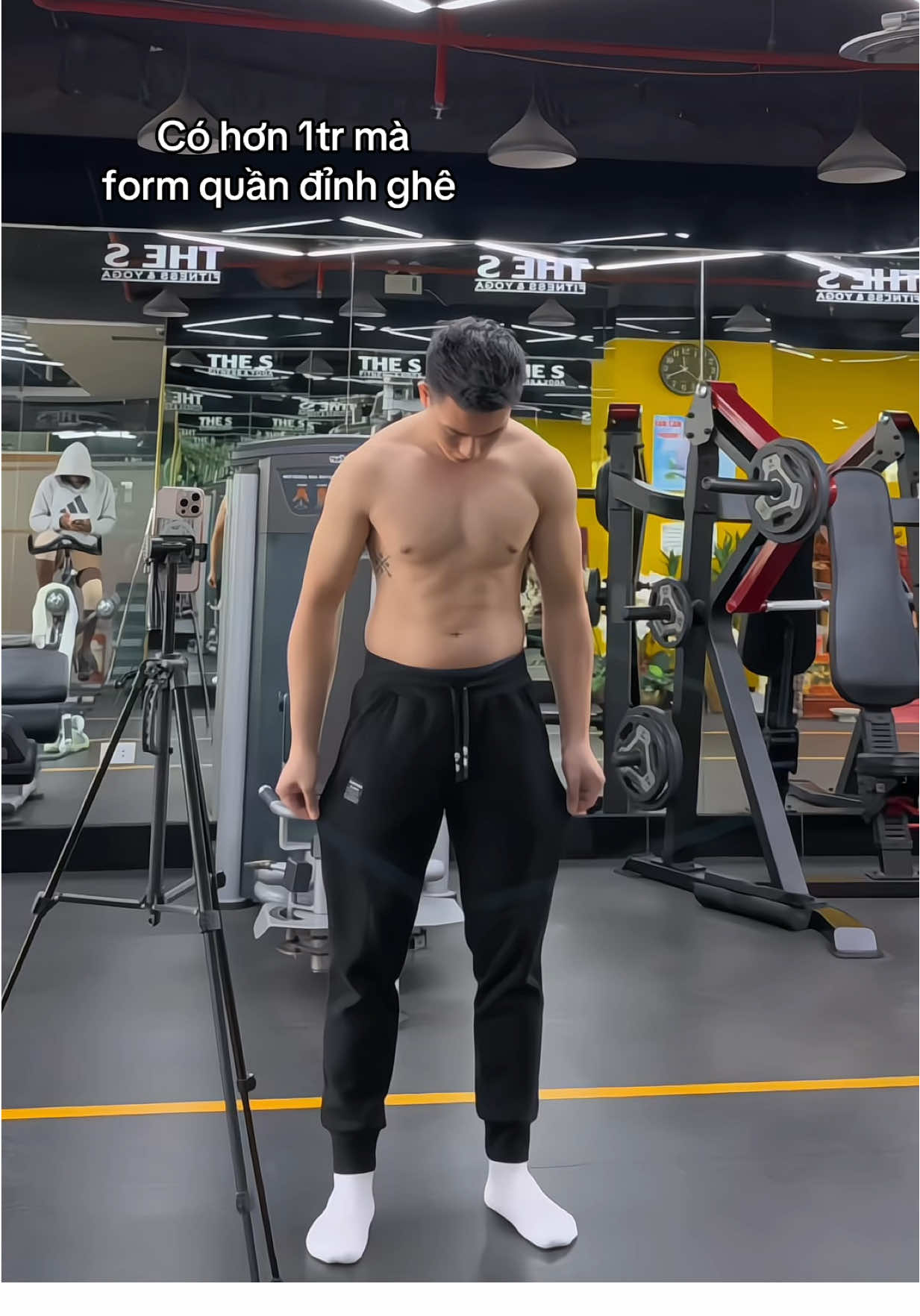 1 Quần Dài Jogger Nam Nỉ Co Giãn #muacungtiktok #xuhuong #quanjoggernam 