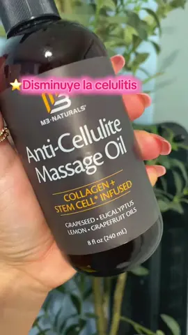 Disminuye la celulitis.  #celulitis #tiktoshopblackfriday #aceiteparamasages #colageno #promotion 