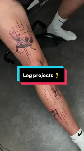 Leg concept tattoos #legtattoos #legtattoo #concepttattoo #tattooconcept #fyp 