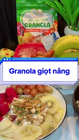 #granola . Granola giọt nắng .@Bếp Nhà Mỹ  @Bếp Nhà Mỹ 