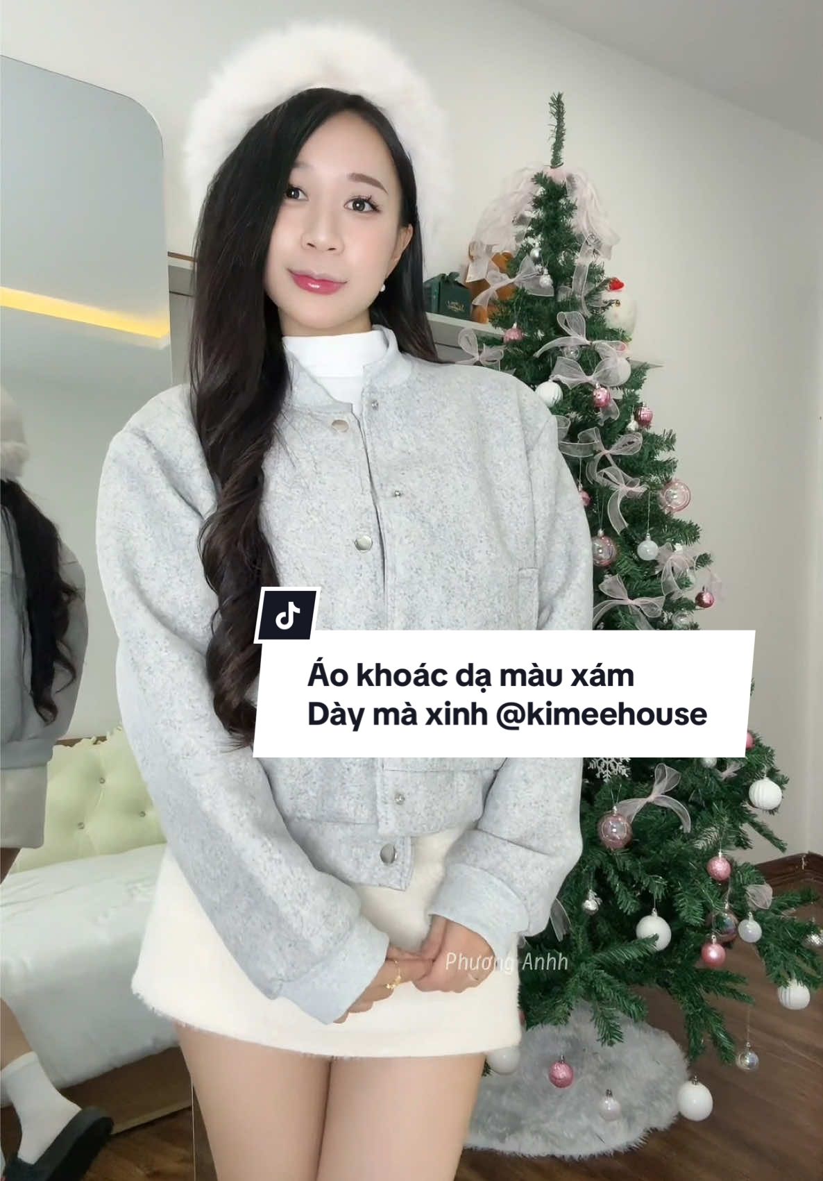 Áo khoác dạ này hợp mấy bạn trẻ trẻ ghê á @kimeehouse #kimeehouse #review #aokhoacda #aokhoac #bomber 