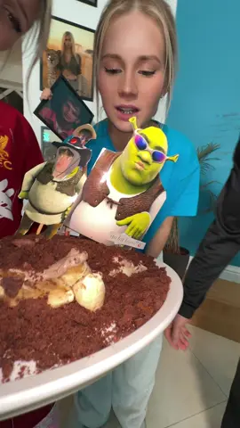 Shrek na urodziny Borysa 😭💚