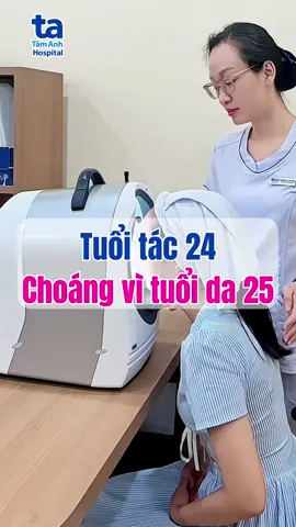 Cách biết tuổi thật của da chỉ qua bước sau. Nay soi da miễn phí luôn, chỉ có tại BVĐK Tâm Anh TP.HCM #tiktokforhealth #songkhoe247 #benhvientamanh #soida #mienphi 