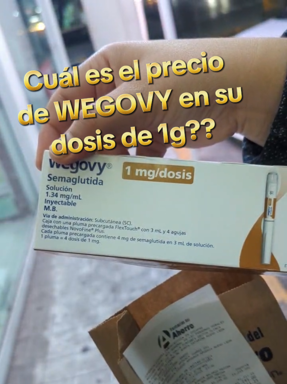 Respuesta a @veronica136826 este es su precio en farmacia del ahorro con descuento de tienda y descuento de nuevo yo #nuevoyo #nuevoleon #wegovy  #preguntas 