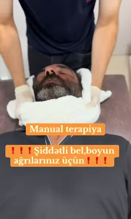 Manual terapiya vasitəsi ilə beldə,boyunda olan ağrılardan azad ola bilərsiniz! #fizioterapevtravilhuseyn #manualterapiya #ravilhüseyn #manualtherapy