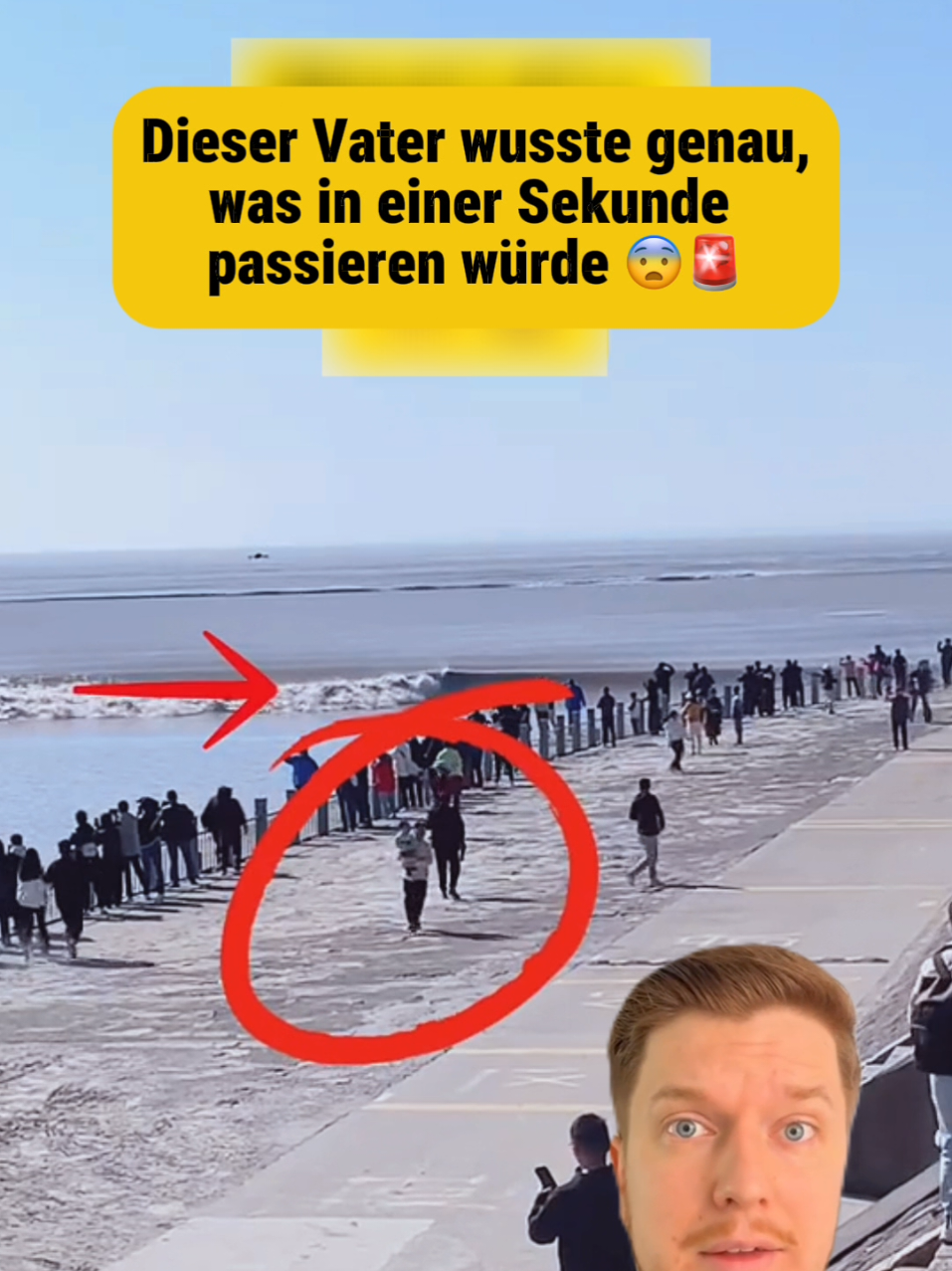 Und was würdet ihr tun? #misterio #tsunami #scary  #horrortok #spooky 