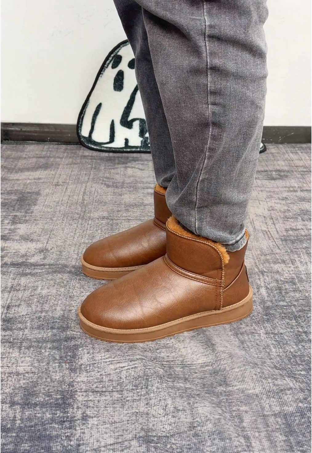 Men's Fall & Winter Leather Waterproof Snow Boots #WinterBoots #MenBoots #MenWinterBoots #WaterproofBoots #Waterproof #Snowboots #Snow #Winter #spotlightfinds #TikTokShopHolidayHaul #tiktokmademebuyit #tiktokshopblackfriday #tiktokshopcybermonday