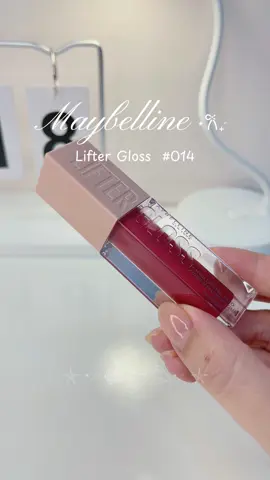 Son Maybelline 014 🍒 Lifter Gloss ✨#unboxing #viral #unbox #fyp #maybelline 