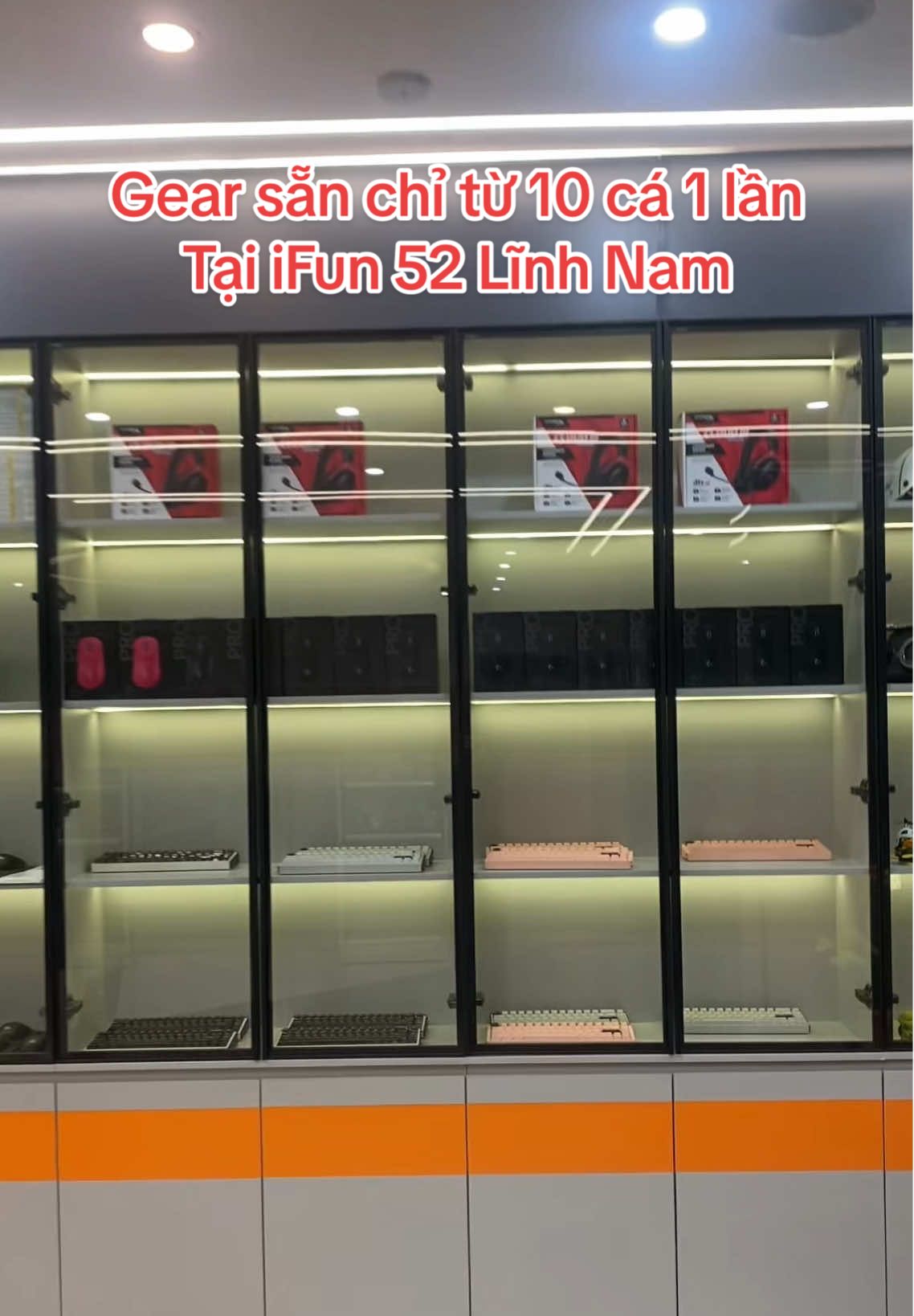 Bộ Gear sẵn tại iFun Lĩnh Nam chỉ 10 cá - 20 cá 1 lần #cybergame #ifungaming #cauhinhkhung #ifun 