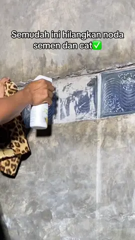 Rekomendasi pembersih noda semen dan cat