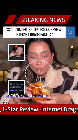 Fahmida, a food influencer from New York city,is in the hot seat after john from @chefpapanyc put her on blast for not posting a review that she promised in exchange for a free meal +drinks.#fyp #new #foodreview #chefpapanyc #drama