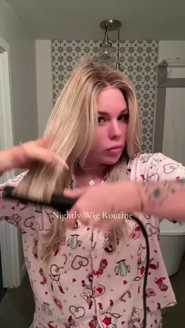 Staying on top of your wig maintenance is key to them having a long life! Heat friendly synthetic wigs need heat & moisture, and this is what I do nightly before putting my wigs away! #wiginfluencer #wigsforbeginners #wigtips #wigtutorial #wigmaintenance 