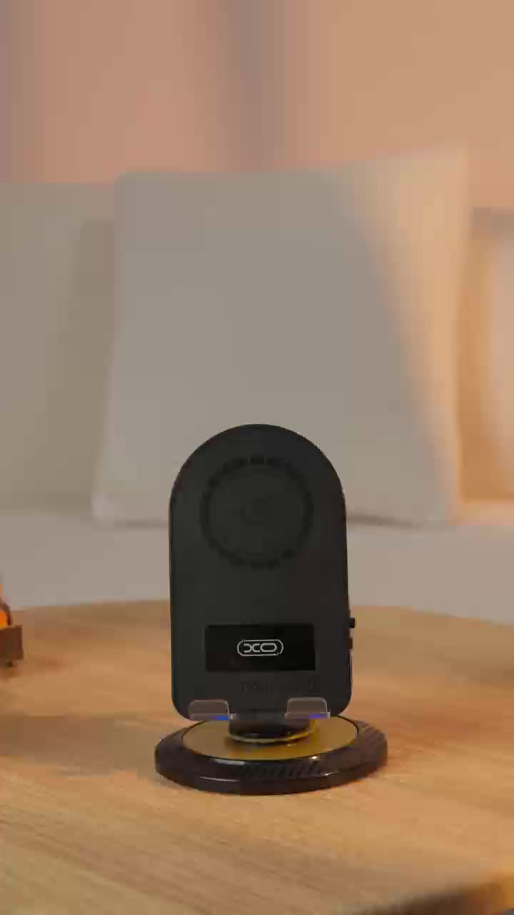 No more Bluetooth troubles! Just place your phone and enjoy music instantly. #phoneholder #wirelessspeaker #musicspeaker #giftideas #TechGadgets #tiktokmademebuyit #foryou