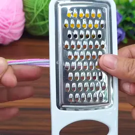 Wow!💯👌 great idea!! You will love what I made with colored yarns and blender! Let's watch  #crochet #knitting #DIY #design 