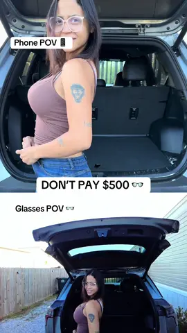 These are so much cheaper and right now they’re marked down for Black Friday  #cameraglasses #smartglasses #bluetoothglasses #tiktokshopblackfriday #tiktokshopcybermonday 