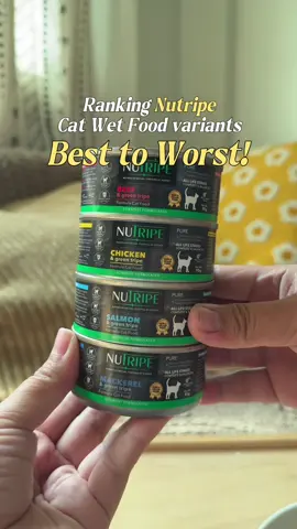 Replying to @Purrfect Awoo 🐱🐺 here’s our Nutripe official review! Hindi same ang verdict for the variants and I was also suprised hehe 👀