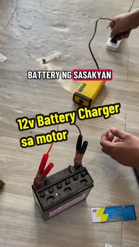 subok ko na tong battery charger para sa motor ko #12vbatterycharger #batterycharger #motorbatterycharger #chargerbatterysamotor 