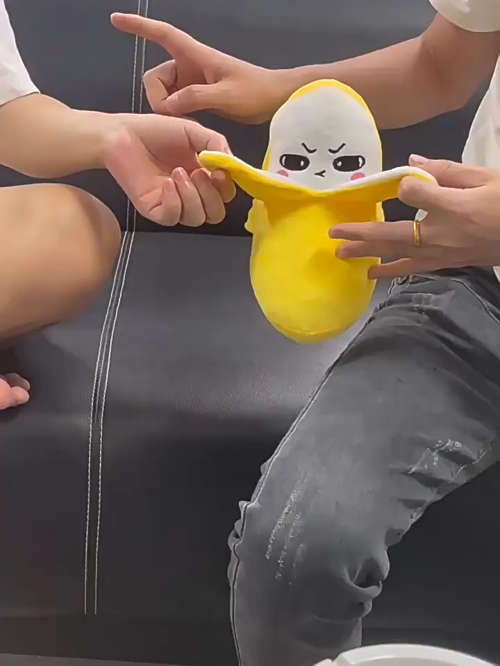 【Lunas Home】Magical Banana Sensory Toy Musical Plush with Rhythm Piano Interactive Play Early Learning Fruit Doll for Baby Toddler Best Educational Gift Motor#gift
