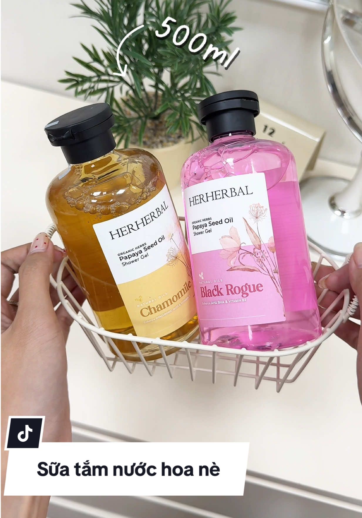 Sữa tắm bình dân mà thơm như nước hoa hàng hiệu là có thiệc 😙 #herherbal #suatamnuochoa #suatam #suatamherherbal #fyp 