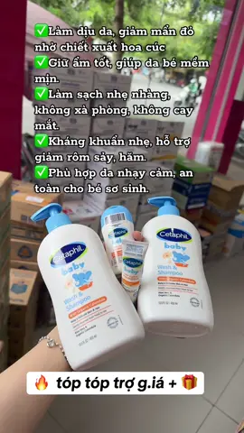 Tắm gội dịu nhẹ siêu cấp ẩm ,an toàn cho da nhạy cảm của bé #tamgoichobe #suatamgoi #celtaphil 