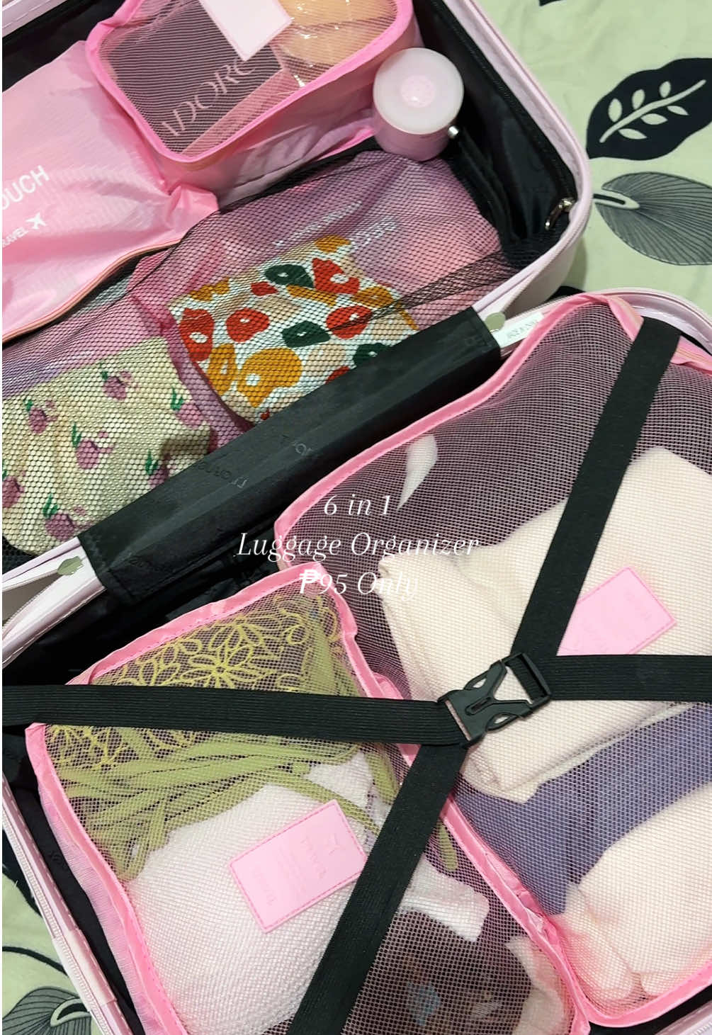 must have!💯 #luggageorganizer #pouch #travelorganizer #fyp 