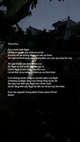 Con không muốn sống xa sự hiện diện của Ngài, vì không có Ngài, lòng con trống rỗng và lạc lối. #chuaoiconmet  #god #cầunguyện #chua #tinlanh 