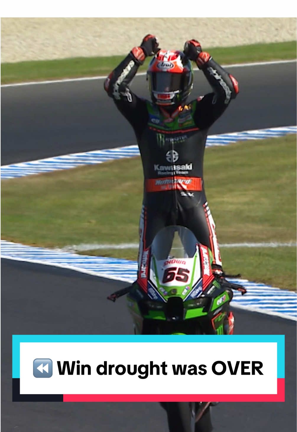 Back to winning days! 💥 #OnThisDay in 2022, Jonathan Rea won Race 1 at Phillip Island after 482 days without a victory 🏆 #AustraliaWorldSBK 🇦🇺 #thegREAtest  #WorldSBK #motorcycle #Motorsport #racing #sportsontiktok