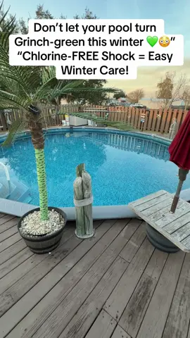 Keep your pool clear all winter long with this chlorine-free shock, available in a 2-pack or 4-pack. No harsh smell, no chlorine burn — just clean, sparkling water even when temps drop. It’s on sale right now with FREE shipping in the TikTok Shop. Protect your pool before it turns green on you. @Profeliz Pool Supplies  #TikTokShopBlackFriday #TikTokShopCyberMonday #PoolShock #ChlorineFree #WinterPoolCare #NoGreenPools #PoolMaintenance #TikTokShopDeals #CrystalClearWater