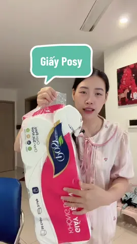 Chất lượng tuyệt vời, bảo vệ sức khỏe gia đình bạn Giấy Posy dùng mê mê lắm .bà nào thấy giá 81k thì săn ngay nha ko phải lúc nào cũng có giá đó đâu#giayvesinh #giayposy #giayposychinhhang #viral 