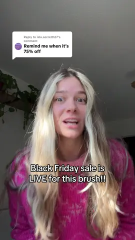 Replying to @isla.secrettt67 if you want it NOW is the time ladies!!! #blackfridaycybermonday #tiktokshopcreatorpicks #burbur #hairhealth 