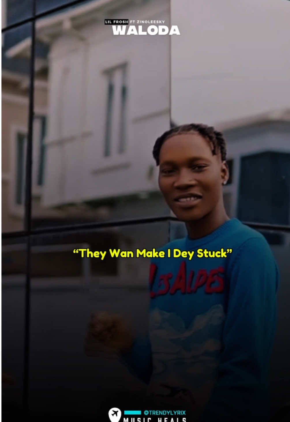 Waloda • Lil Frosh ft Zinoleesky #Lyricsvideo #zinoleesky #lilfrosh #newtrend #fyp 