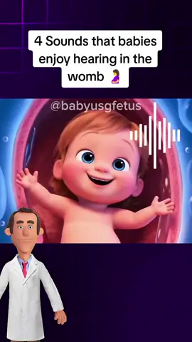 4 Sounds that babies enjoy hearing in the womb 🤰 #babyboy #momlife #fyp #pregnancytips #tipsbaby 