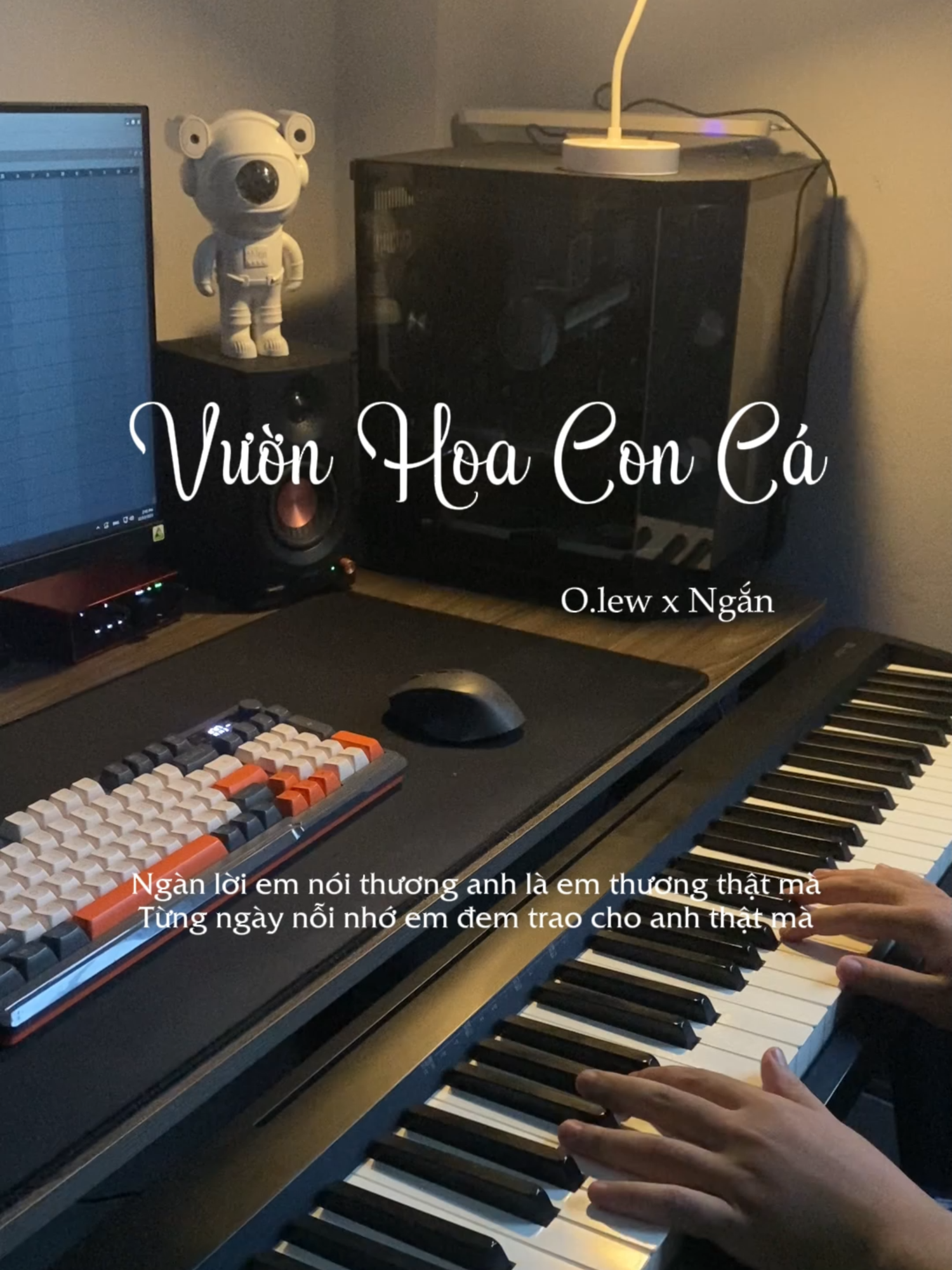 Vườn hoa con cá - Piano Cover #vuonhoaconca #pianocover #xuhuong #foryou #xuhuongtiktok #piano #fyp #vpop #khanhvannghe